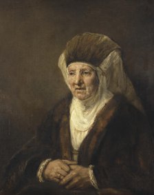 Portrait of an Old Woman, 1655. Creator: Rembrandt Harmensz van Rijn.