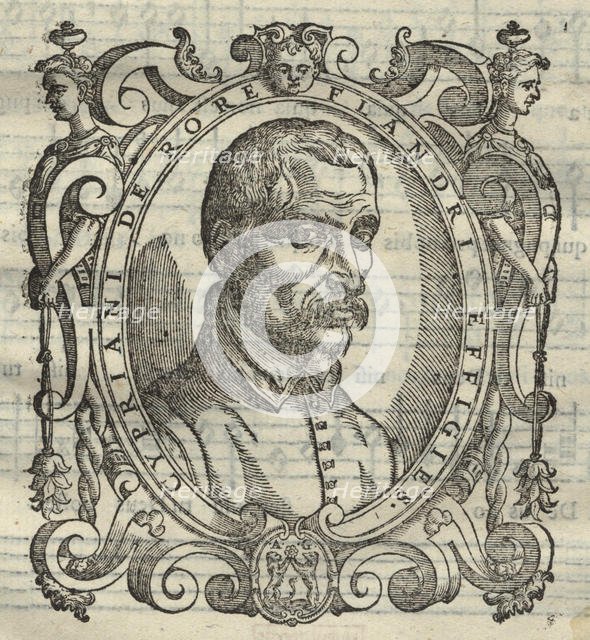 Cipriano de Rore (1515/16-1565) From Cypriani de Rore Sacrae Cantiones, 1584. Creator: Anonymous.