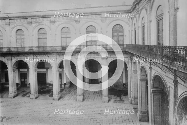 President's stairway, Palace, City of Mexico, between c1915 and c1920. Creator: Bain News Service.