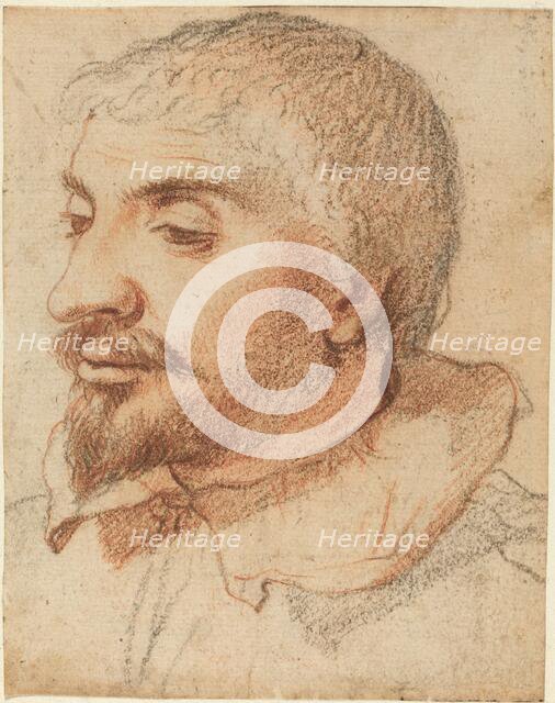Head of a Man, c. 1600. Creator: Unknown.