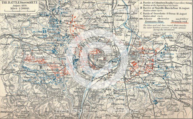 'The War of 1870-71. From the plans of the Prussian General Staff and other Sources', 1907. Artist: Unknown.