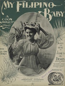 'My Filipino baby', 1899 Creator: Unknown.