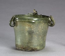 Lamp with Wickholder, 300-600. Creator: Unknown.