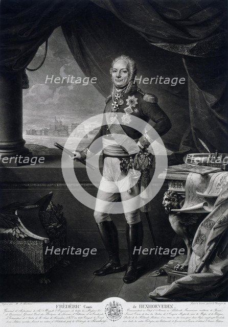 Portrait of General Friedrich Wilhelm von Buxhoeveden (1750-1811), 1812.