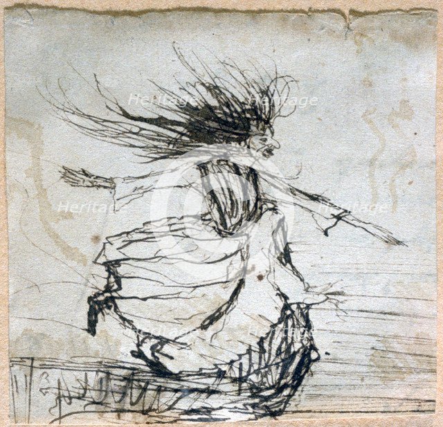 'The Witch', c1830-1857. Artist: Alfred de Musset