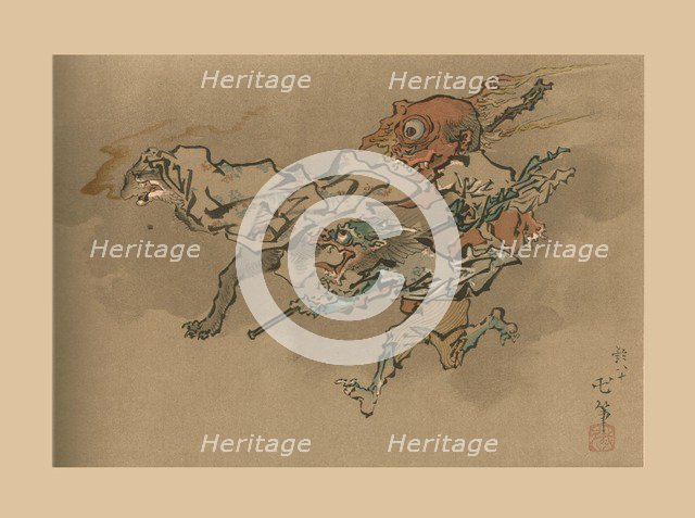 The Goblin Flight, late 18th-early 19th century, (1886). Artist: Unknown.