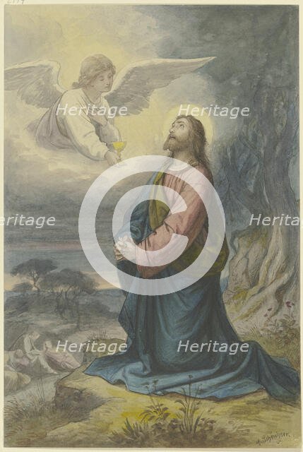 Agony in the Garden. Creator: Karl Gottlob Schonherr.