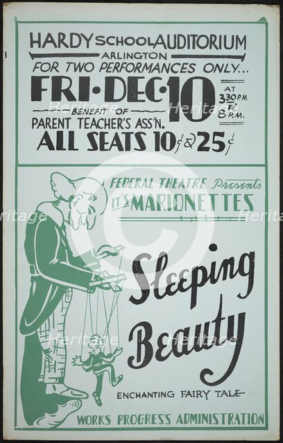 Sleeping Beauty, [193-]. Creator: Unknown.