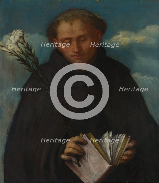 Saint Filippo Benizzi, ca 1524. Artist: Romanino, Gerolamo (1485/6-1566)