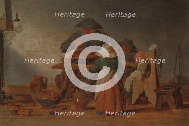 Peasant Meal, c.1625-c.1635. Creator: Jan Jansz Buesem.