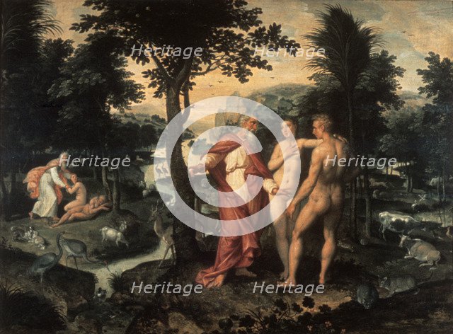 'The Garden of Eden', c1580. Artist: Jacob de Backer