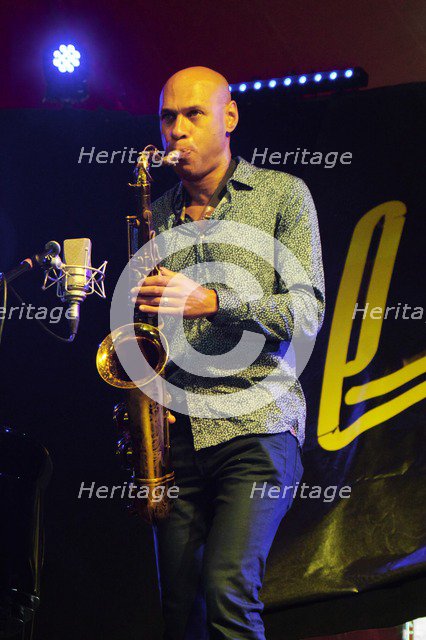 Joshua Redman, Love Supreme Jazz Festival, Glynde Place, East Sussex, 2015. Artist: Brian O'Connor.