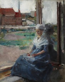 Breton Woman (Version II), 1890. Creator: Olga Boznanska.