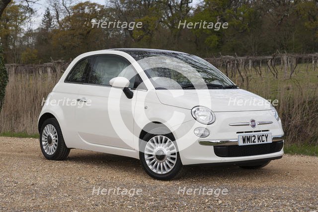 2012 Fiat 500. Creator: Unknown.