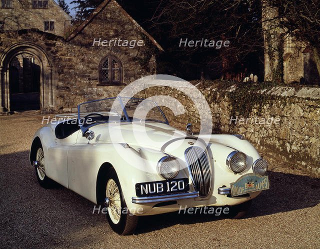 1950 Jaguar XK120. Creator: Unknown.