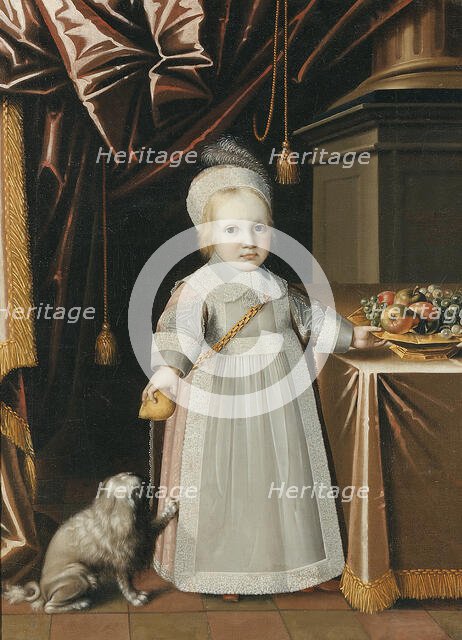 Karl Gustav, 1648-1703, Prince of Baden-Durlach, 1651. Creator: Anon.