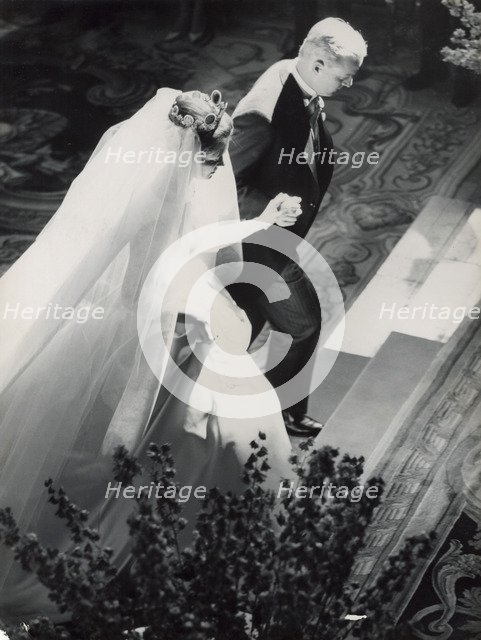 Royal wedding, Stockholm, Sweden, 25 May 1961. Artist: Unknown