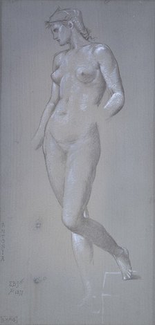 Antonia, 1877. Artist: Sir Edward Coley Burne-Jones.