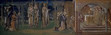 Quest for the Holy Grail - study for The Attainment, 1894. Creator: Sir Edward Coley Burne-Jones.