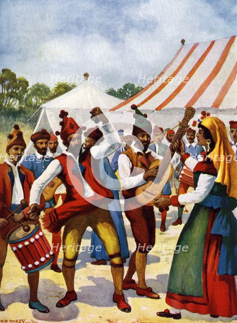 Spanish gypsies. Artist: Unknown