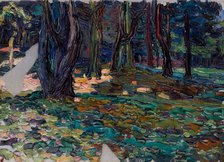 Parc de Saint-Cloud, 1906. Creator: Kandinsky; Wassily Vasilyevich (1866-1944).