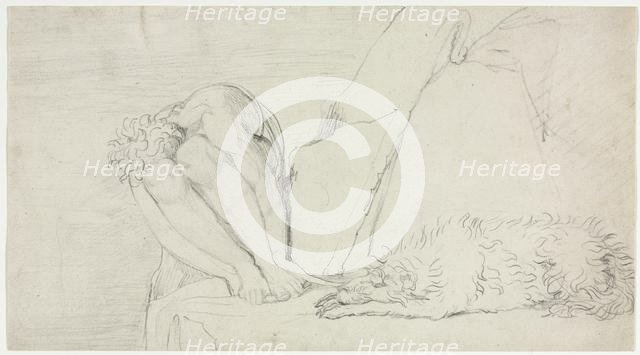 The Thought of Death alone, the Fear Destroys, c. 1795. Creator: William Blake (British, 1757-1827).