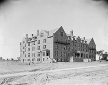 Alma College, Wright Hall, Alma, Mich., between 1895 and 1910. Creator: Unknown.