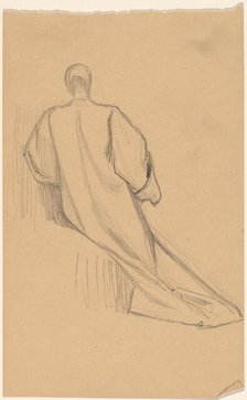 Study of a Figure from Behind, 1890/1897. Creator: Charles Sprague Pearce.