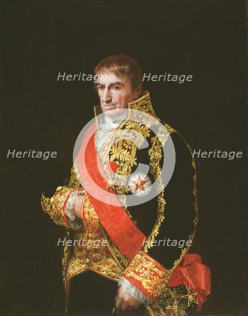 Portrait of General José Manuel Romero, c. 1810. Creator: Francisco Goya.
