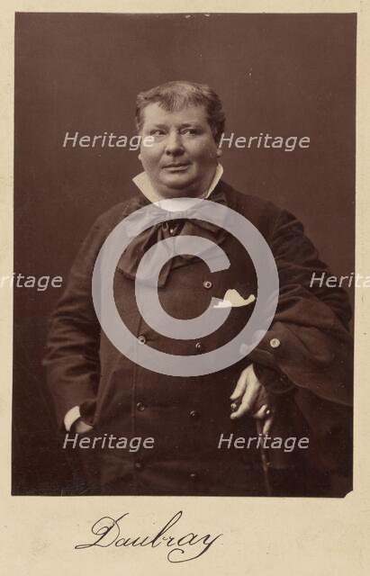 Daubray (Michel René Thibaut), about 1880. Creator: Unknown.