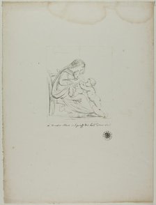 Seated Virgin, 1817–20. Creator: Vivant Denon.