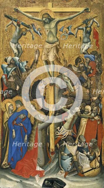 The Crucifixion, 1335. Creator: Vitale da Bologna.