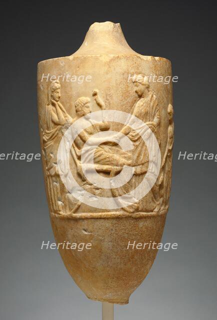 Funerary Lekythos, about 360 BC. Creator: Unknown.