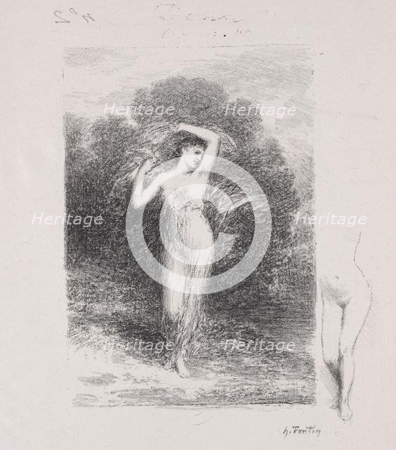 La jeune Malade. Creator: Henri Fantin-Latour (French, 1836-1904).