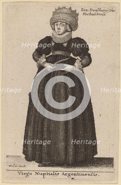 Virgo Nuptialis Argentinensis. Creator: Wenceslaus Hollar.