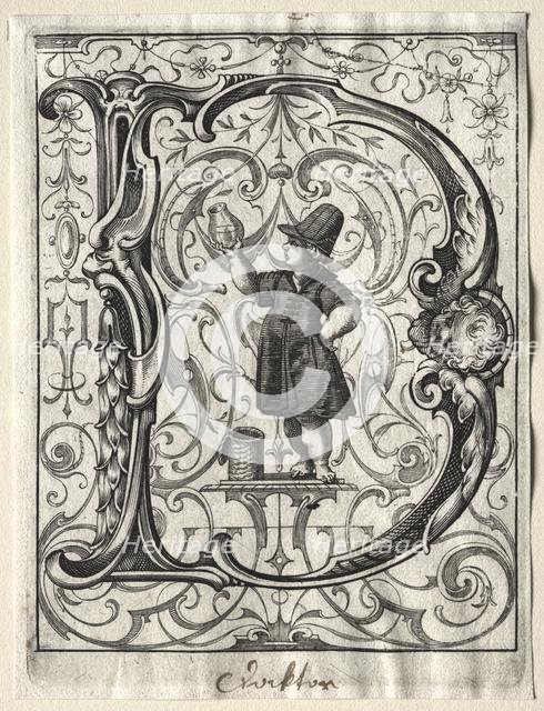 New ABC Booklet: D, 1627. Creator: Lucas Kilian (German, 1579-1637).