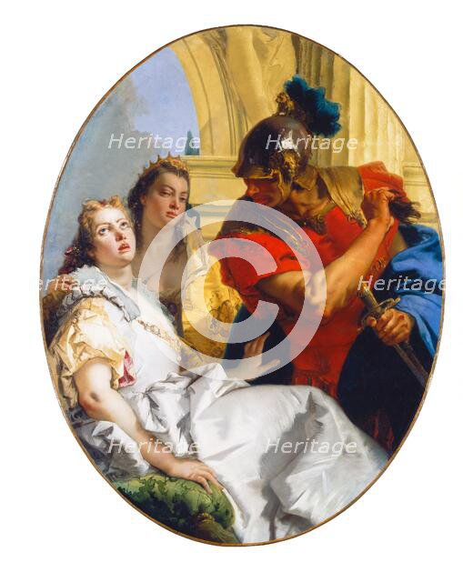 Scene from Ancient History, c. 1750. Creator: Giovanni Battista Tiepolo.