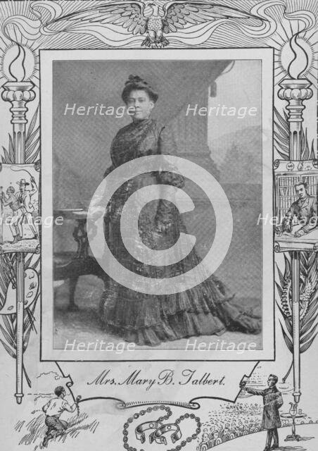 Mrs. Mary B. Talbert [recto], 1902. Creator: Unknown.