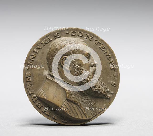 Model for the Obverse of the Medal of Son of Martin III Geuder, c. 1535-1540. Creator: Matthes Gebel (German, c. 1500-1574).