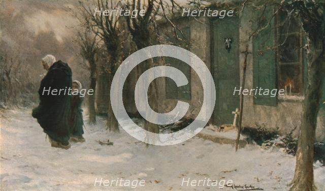 'The Green Shutters: Viaticum, Belgium', 1918, (c1930).  Creator: Frank Spenlove-Spenlove.