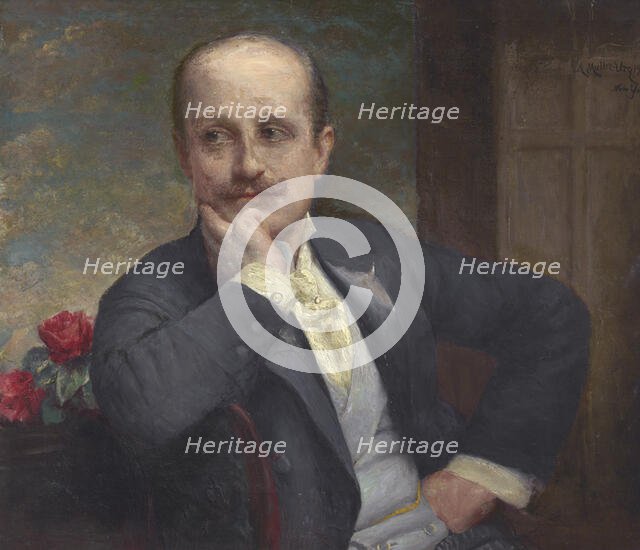 Adolfo Müller-Ury Self-portrait, 1933. Creator: Adolfo Müller-Ury.