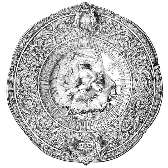 The Warwick Race Plate, 1850. Creator: Unknown.