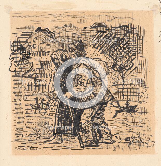 The poor, 1940-1944. Creator: Arnold Peter Weisz-Kubincan.