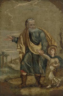 Saint Joseph with the Christ Child, 18th century. Creator: Unknown.