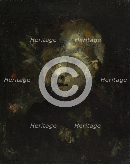 Portrait de Charles Carpeaux à trois ans, c.1873. Creator: Jean-Baptiste Carpeaux.