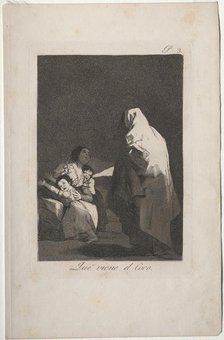 Caprichos: Here Comes the Bogieman. Creator: Francisco de Goya (Spanish, 1746-1828).