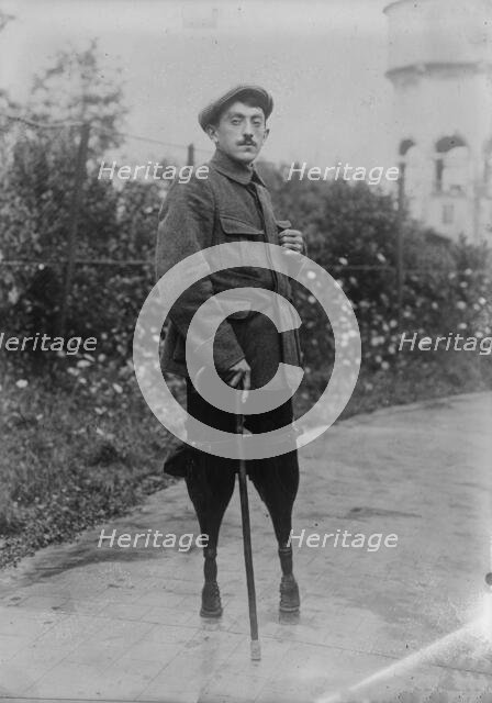 Louis Blin [Monitor, French Cripple School], 17 May 1918. Creator: Bain News Service.