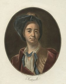 Portrait of the author Bernard le Bovier de Fontenelle (1657-1757), 1797.