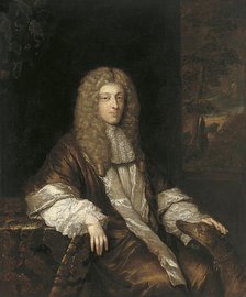 Portrait of a Man, 1676. Creator: Gaspar Netscher.