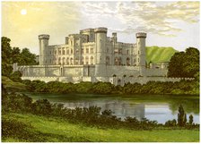 Eastnor Castle, Herefordshire, home of Earl Somers, c1880. Artist: Unknown